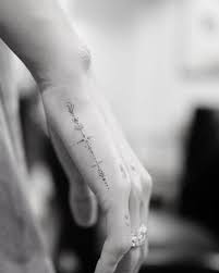 A heart tattoo is a meaning: Ornaments On Hailey Bieber S Right Hand