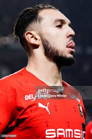 Amine Gouiri of Rennes during the Ligue 1 Uber Eats match between... News  Photo