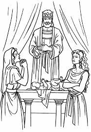 Solomon Two Women And A Baby Bible Coloring Page Bible Coloring Pages Bible Coloring Sunday School Coloring Pages