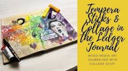Creating an Altered Book Art Journal Cover - YouTube
