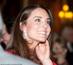 Kate Repeats Red McQueen for Dramatic Arts Reception at Buckingham Palace,  Mystery Necklace IDed