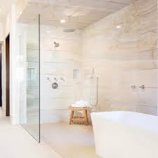 Having An Open Shower Tub Concept Gives Off All The Relaxing Spa Vibes Builder Spinnakerdevelo Stylish Bathroom Open Concept Bathroom Bathroom Design