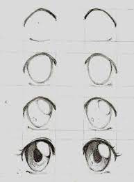 Learn how to draw anime manga eyes in easy steps! Girl Drawing Easy Step By Step Drawing Tutorial Black And White Pencil Sketch Anime Eye Drawing Manga Drawing Tutorials How To Draw Anime Eyes