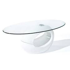 En verre, en métal ou encore en bois, la table de salon design vous donnera des envies de modernité. Table Basse Design En Verre Vicky 110cm Blanc