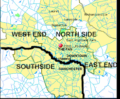 It is the center of the richmond metropolitan statistical. Southside Richmond Virginia Wikipedia