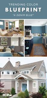 Color Of The Year Blueprint Colorfully Behr Room Paint Colors Behr Colors Exterior House Colors