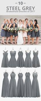 Dress Your Bridesmaids In Steel Grey Available In Sizes 0 30 And Free Custom Sizing Ever Steel Grey Bridesmaid Dress Grey Bridesmaids Grey Bridesmaid Dresses