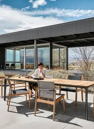 Gloster Carver Dining Table In 2020 Teak Outdoor Furniture Rectangular Dining Table Outdoor Dining