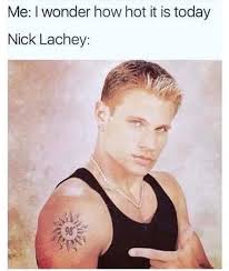 Here is your official forecast thanks to Nick Lachey. 🌞 🥵 98 Degrees