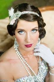 Great Gatsby Hairstyles For Short Hair Google Search Gatsby Hair Bridal Hair And Makeup Vintage Hairstyles