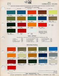 Factory Blazer Colors The 1947 Present Chevrolet Gmc