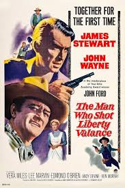Amazon.com: John Wayne Man Who Shot Liberty Valance Retro Vintage Western Movie Cowboy Cool Wall Art Print Poster 24x36: Posters & Prints