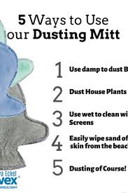 Norwex Dusting Mitt Works Wonders