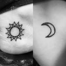 Sun And Moon Best Friend Tattoos 100 1k Best Friend Tattoos Friend Tattoos Tattoos