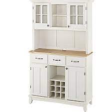 With ample space for displaying your fine china and glassware, buffet servers with hutches also feature enclosed storage for linens, pots and pans, cookbooks, baking implements and. Buffet Hutch Cabinet Wooden Large Country Farmhouse Kitchen Cabinet Cupboard Two Tone Natural And White Living Room Dining Room Furniture Buffet Ebook By Easy Fundeals Buy Online In Latvia At Latvia Desertcart Com Productid