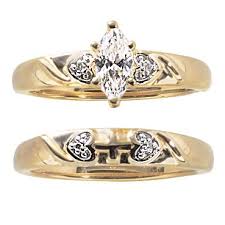 But to my surprise, when i opened the. Fingerhut Palmbeach Jewelry 14k Gold Over Brass Princess And Round Cz Engagement Wedding And Anniversary Band Set