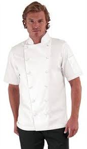 Traditional Chef Coats Short Sleeve Knotted Cloth Buttons Chef Coat Chef Uniform Chef Shirts