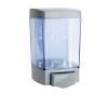 The soap dispenser made of the quality glass mosaic is durable and stands wear and tear, with steel lid in order to be used for a long time. 1