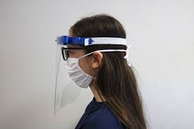Ihre atemschutzmaske mit brille nutzen können. Faceshield Eco Fur Brillentrager