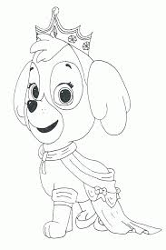 Learn how to draw paw patrol halloween, . Paw Patrol Coloring Pages Everest Coloring Coloring Library
