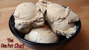 Super Simple Coffee Ice Cream One Pot Chef Youtube Coffee Ice Cream Coffee Ice Cream Recipe Ice Cream Recipes