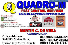 List of top companies in quezon city and their contacts, addresses, emails. Quadro M Pest Control Services In Quezon City Metro Manila Yellow Pages Ph