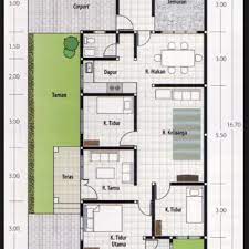 Kali ini denah rumah 6x12 atau tipe 36 dibuat dengan tiga kamar, taman mini, teras, area mencuci, dan tentu saja carport mobil. Pin Di Desain Rumah Ridha