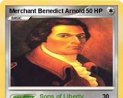 Image of Benedict Arnold as a merchant