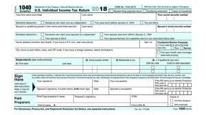 Irs Cancels Postcard Sized Income Tax Return