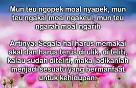 Kumpulan ungkapan sunda dan peribahasa sunda lengkap dengan artinya. Kata Mutiara Bahasa Sunda Kahirupan Dan Artinya Quotemutiara Quotemutiara