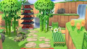 A bamboo garden and nursery in seattle washington that has everything you need to contain and care for your bamboo. Pagoda In Bamboo Park Animalcrossing Animal Crossing Animal Crossing Villagers Japanese Animals