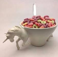Un Bol Licorne Pour Ceux Et Celle Qui Mange Des Arc En Ciel Nourriture Licorne Arc En Ciel Licorne