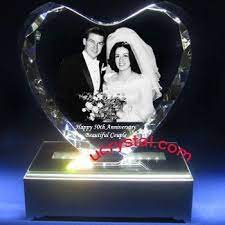 Midway through two decades of marriage, break out the crystal to celebrate both the triumphs and challenges of the past 15 years. Pin On Heart Crystal For Wedding Anniversary