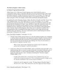 That same year, a french philosopher named albert camus witnessed the fall of france for himself and decided to write the myth of sisyphus to deeply contemplate the feelings of meaninglessness and absurdity the fighting brought. Albert Camus S Myth Of Sisyphus Plato Philosophy Learning And