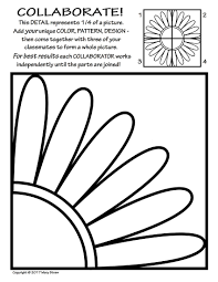 824x810 cool kaleidoscope coloring pages coloring to 3600x3600 noted printable symmetry coloring pages free geometric for kids. Radial Symmetry 2 Collaborative Activity Coloring Pages Collaborative Art Projects For Kids Classroom Art Projects Collaborative Art Projects