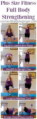 Plus Size Fitness Full Body Strengthening Easy Yoga Workouts Exercise Fitness Body