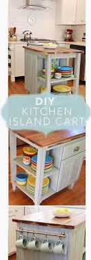 Diy Kitchen Island Cart Rangements Et Organisation Idee Rangement Meuble