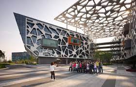Gallery Of Alibaba Headquarters Hassell 9 Architecture Facade Design Building