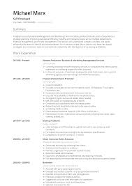 Self employed consultants provide advice to clients from various industries and help them improve their most resumes of self employed consultants showcase a bachelor's degree in a relevant field. Resume Template March 2020
