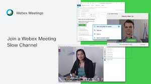 Hosting is easy and joining is not a problem. Cisco Webex Meetings
