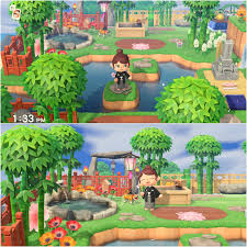 I M Really Happy With My Zen Garden Area Horizondesigns Animal Crossing Island Ideas Zen Garden A Japanese Animals Animal Crossing Villagers Zen Garden