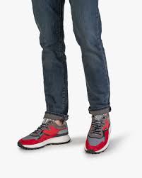 Wij zijn een schoenfabriek in moergestel sinds 1734. Noppi Sneaker Wildleder Rot 16339 15 Floris Van Bommel Official