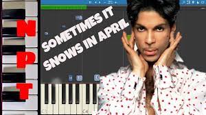 Prince Sometimes It Snows In April Piano Tutorial Instrumental Piano Tutorial Piano Tutorials Piano