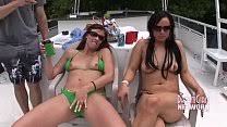 Hot wife in a real threesome. Party Girls Show Pussy To Crowd While Dancing