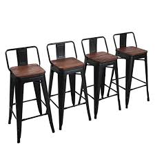 We did not find results for: Buy Yongchuang 30 Metal Barstools Set Of 4 Counter Height Bar Stools With Back Industrial Bar Chairs Matte Black 30 Seat Height Wooden Top Low Back Online In Turkey B076czp173