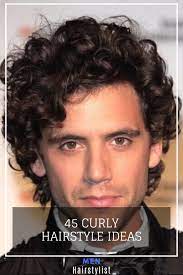 45 Curly Hairstyle Ideas Curly Hair Styles Men S Curly Hairstyles Mens Hairstyles Curly