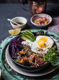 Beiträge über vegan for fit von renate07. Fit Food Quinoa Bowl Mit Ei The Sunday Breakfast Club