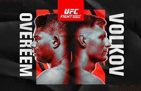 Fourth for strikes lander per minute (5.22), second for striking differential (2.46), fifth for striking defense scroll down to view event details, odds & christian's full card predictions. Ufc Fight Night Overeem Vs Volkov Bets To Set Bets To Forget Bigonsports