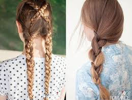 Not only are braids extremely in this instructable, you'll learn how to braid your own hair for the first time. New Hair Romance Classes Daddy Daughter Hair Class Kids Hair 101 Hair Romance