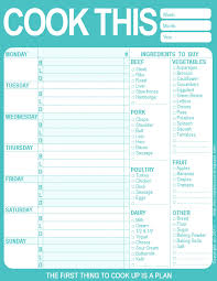 Meal Planner Template Google Docs Unique Printable Menu Planner From Scrimpalicious Google Docs In 2020 Meal Planning Template Meal Planner Template Menu Planners